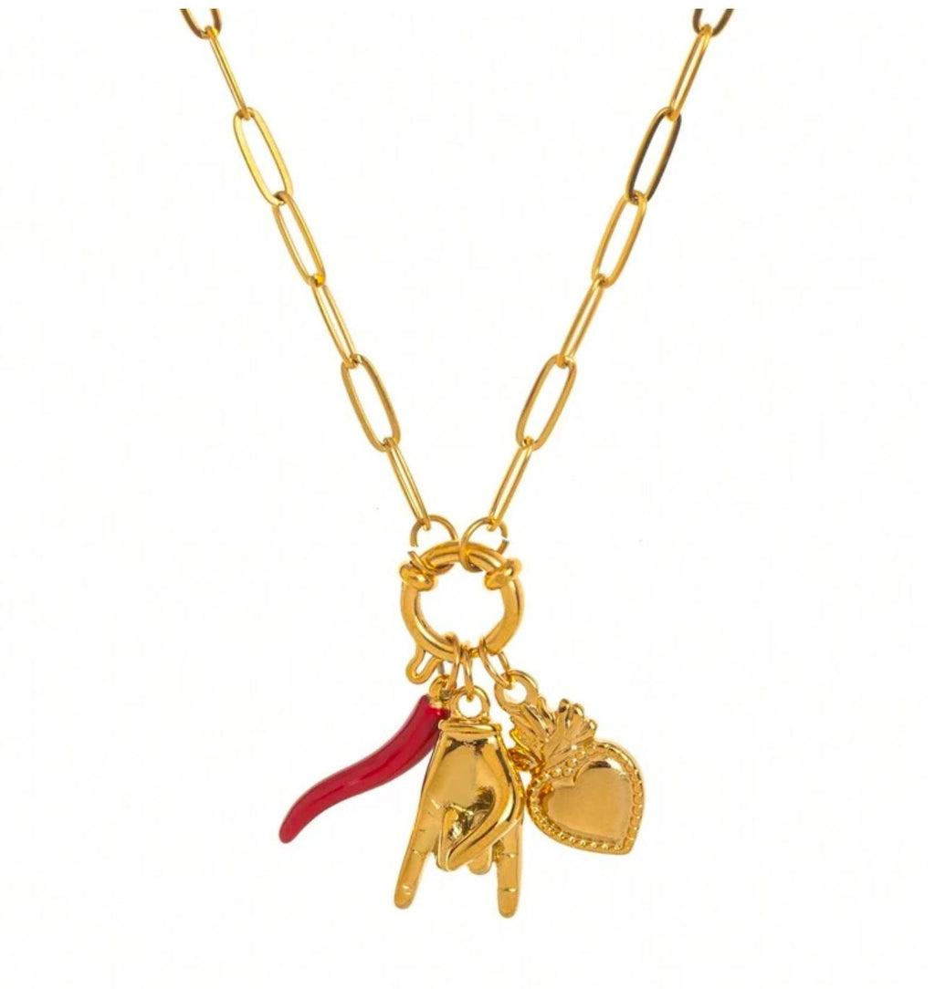 Collana Charm Fortuna Oro