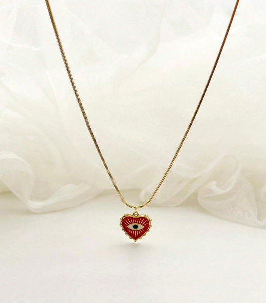 Collana Occhio Fortuna Oro