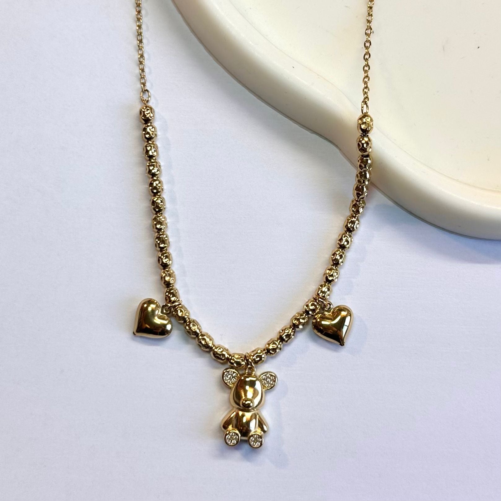 Collana Orsacchiotto Sonaglio