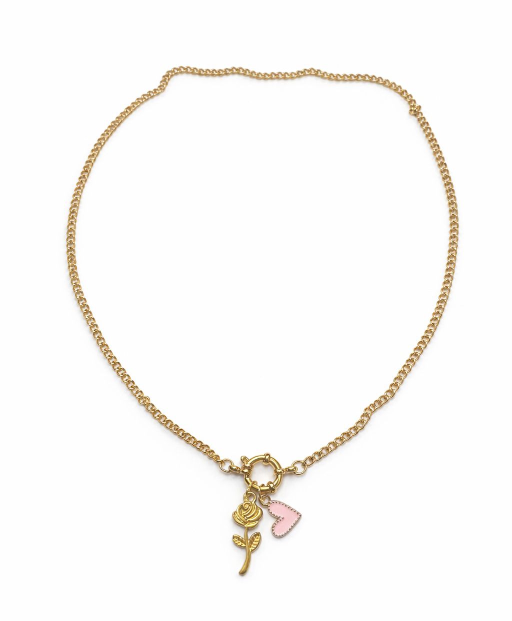 Goldene Schleifenkette