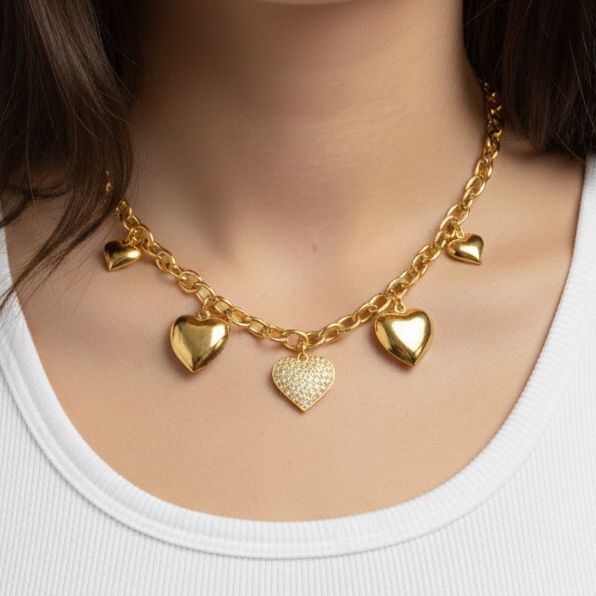 Collana Sonaglio Romantic Oro