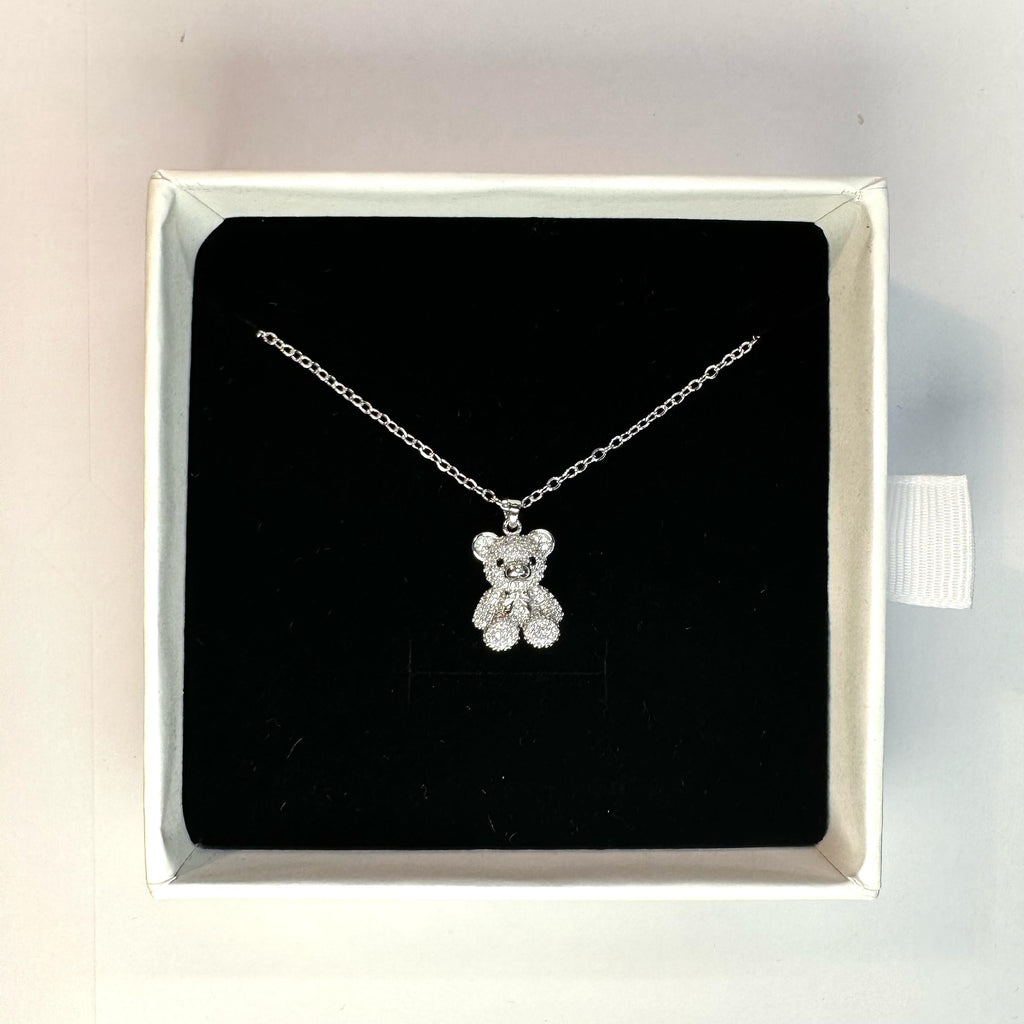 Collana Teddy Argento