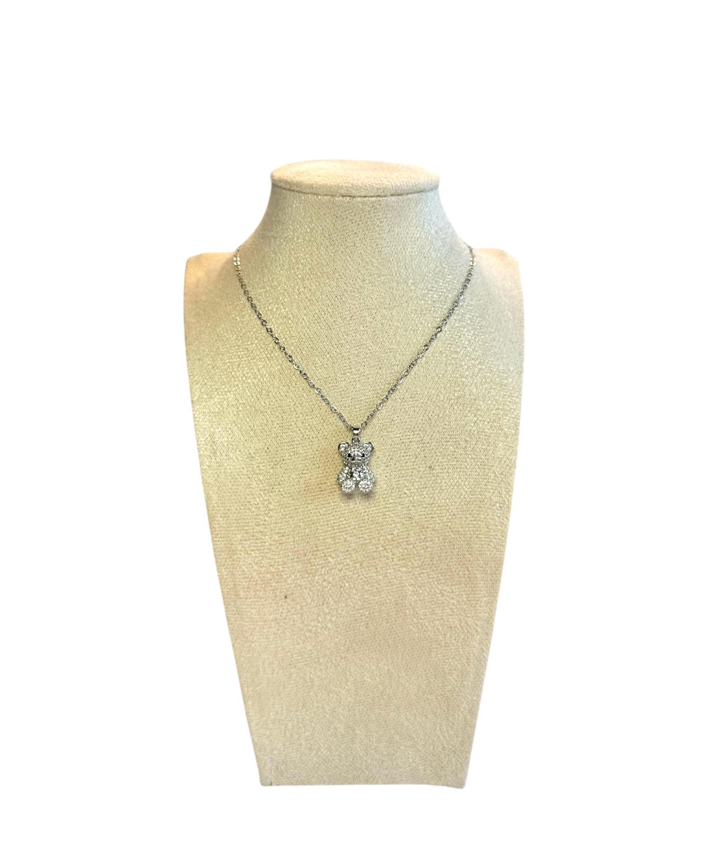 Collana Teddy Argento