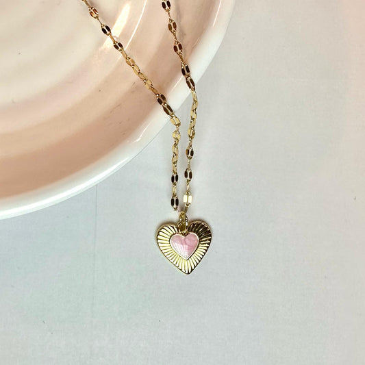 Collana Amore Oro Rosa