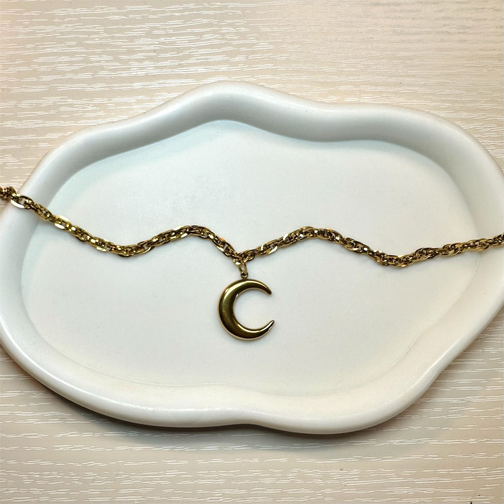 Goldene Schleifenkette
