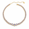 White Heart Necklace