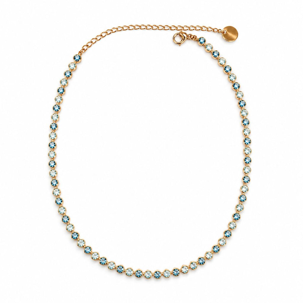 White Heart Necklace