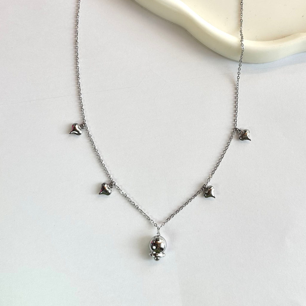Collana Campanella Sonaglio Argento