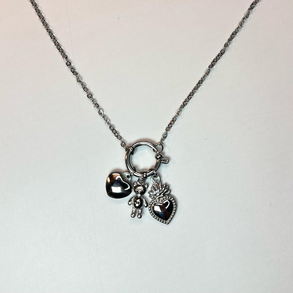Collana Charm Amore Argento
