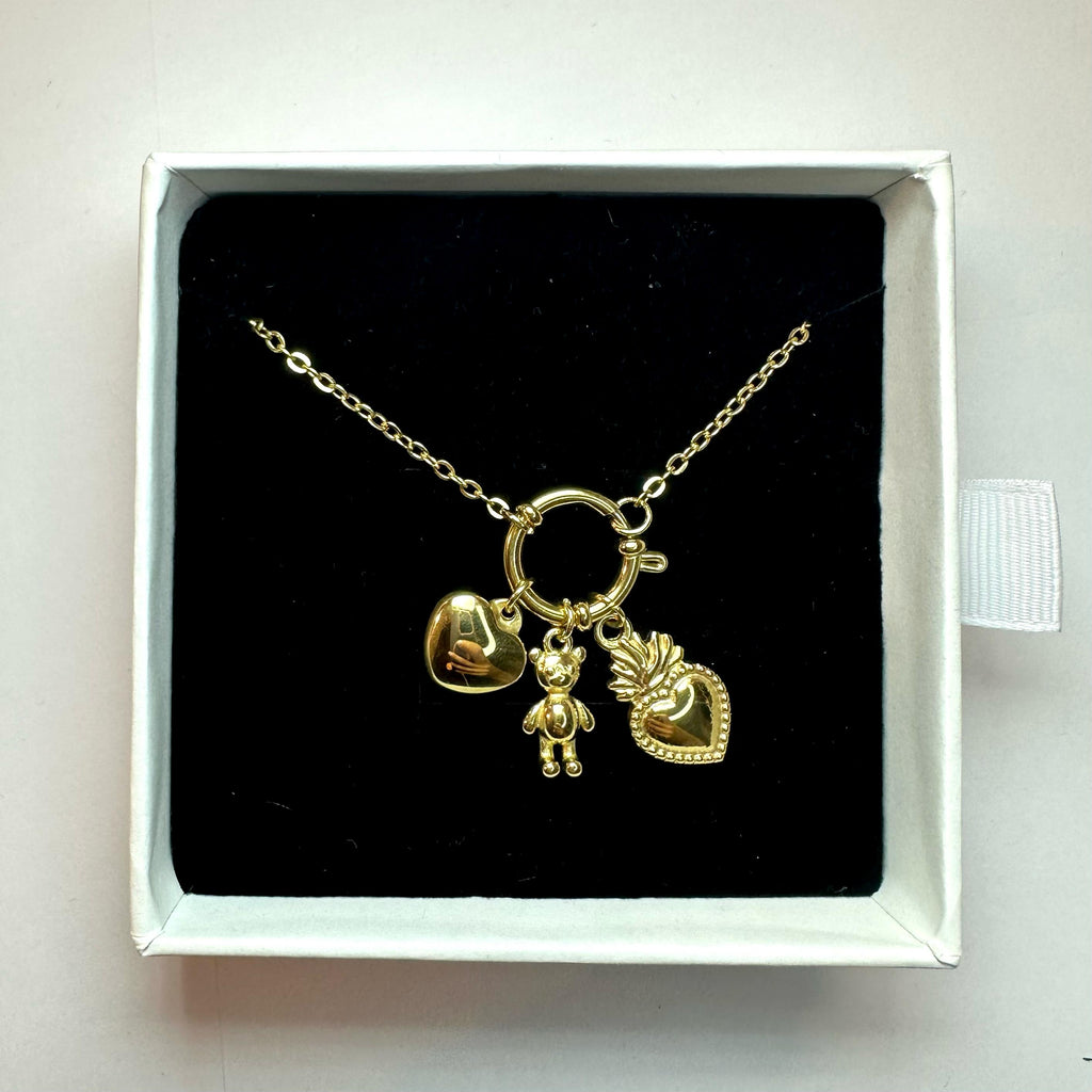 Collana Charm Amore Oro