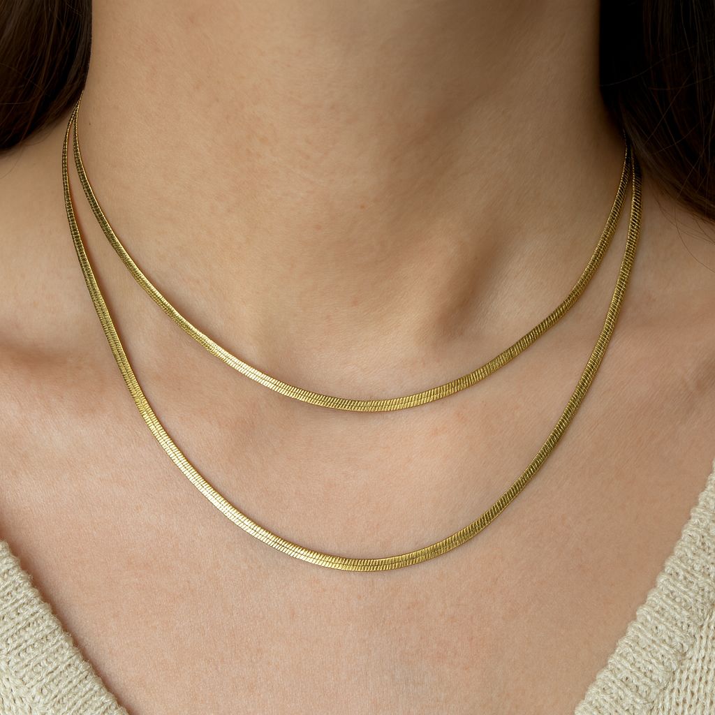 Klassische Goldkette