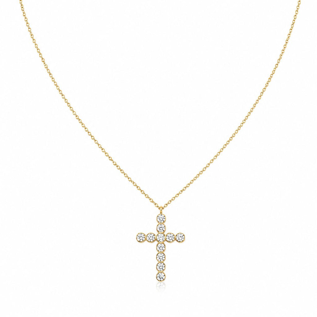 White Heart Necklace