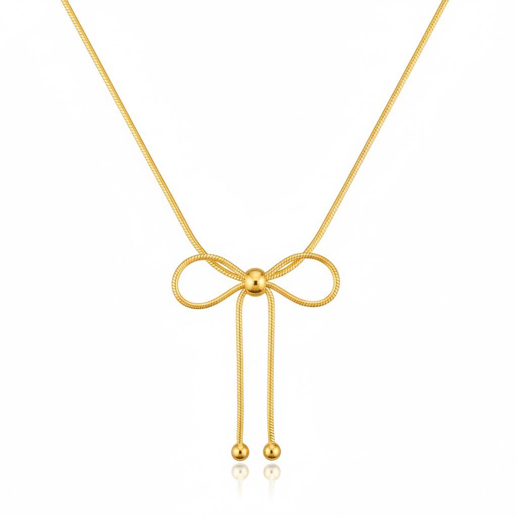 Collana Fiocco Oro
