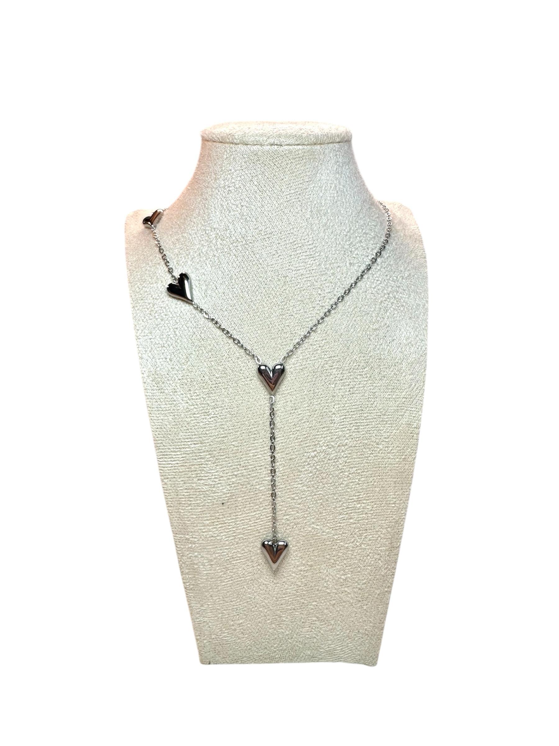 Collana Pendente Cupido Argento