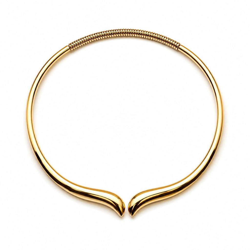 White Heart Necklace