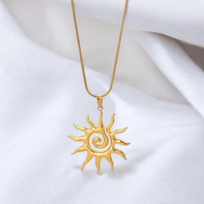 Collana Sole Oro