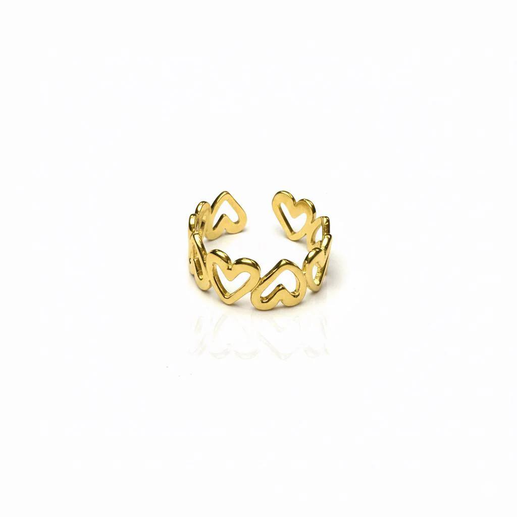 Anello Cuoricini