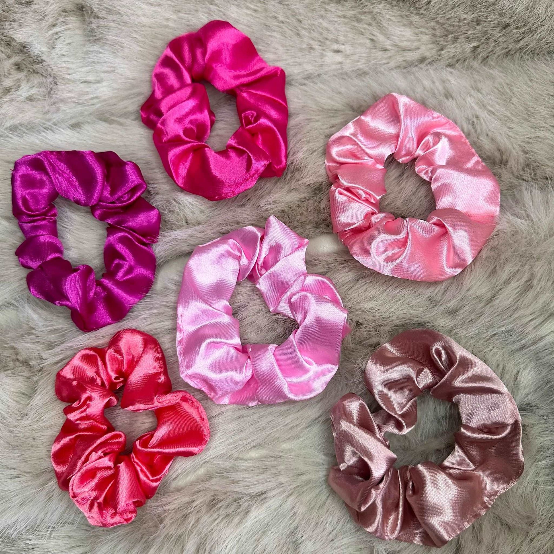 Set Scrunchies rosa