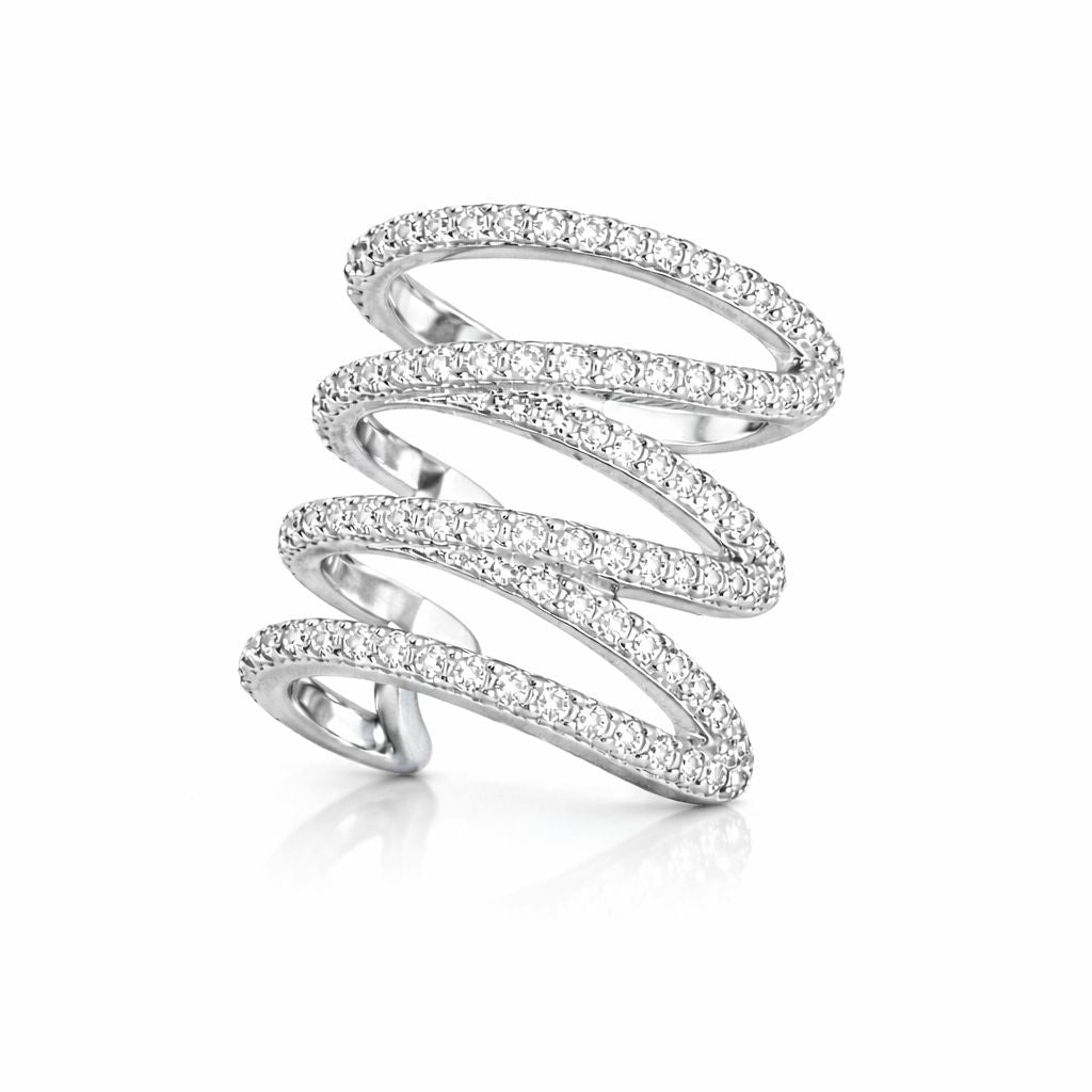 EarCuff Twist Zirconato