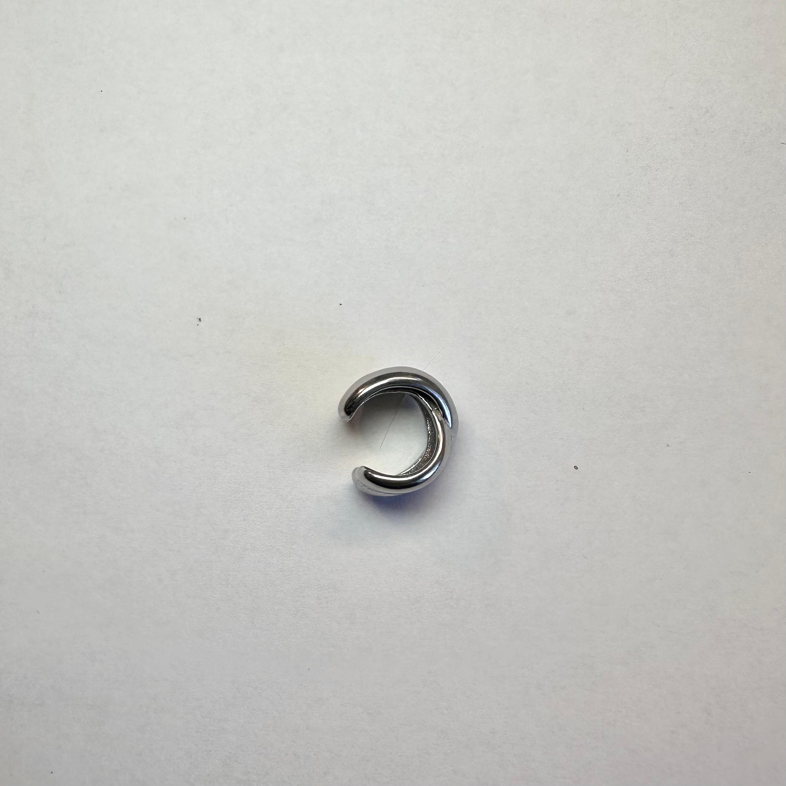 EarCuff Incrocio Argento