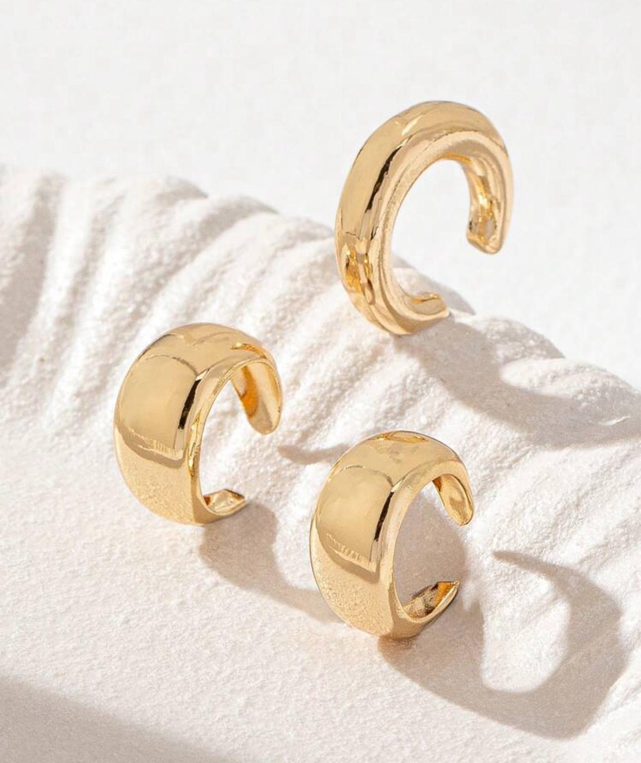 EarCuff Triple Oro