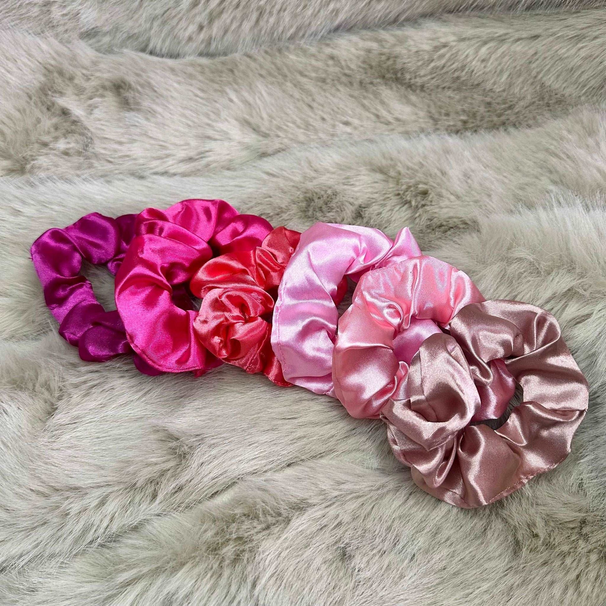 Set Scrunchies rosa