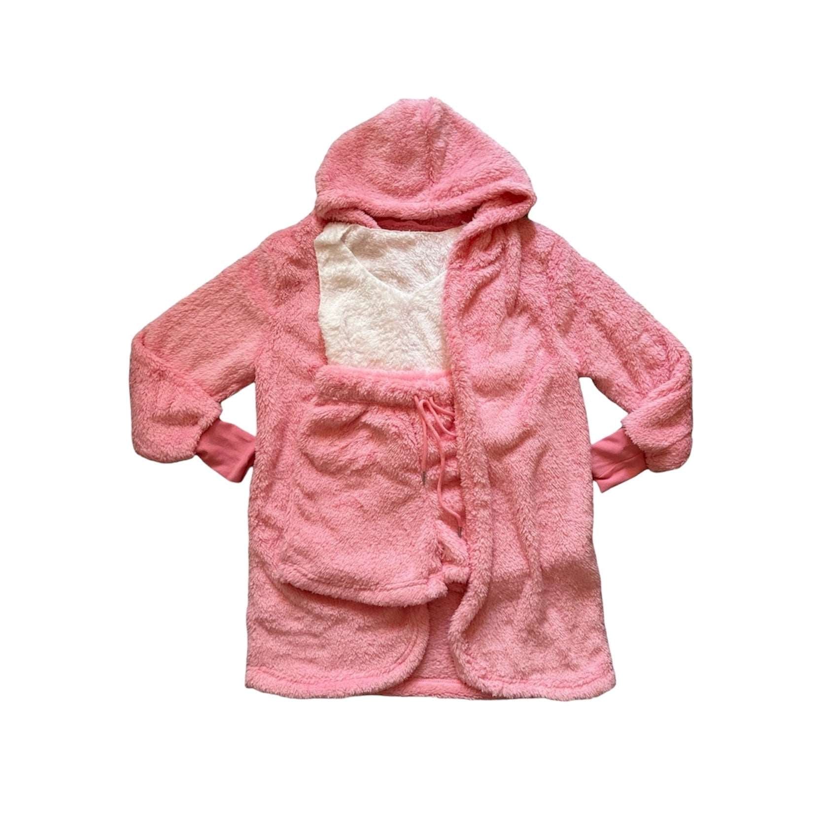 Coordinato Peluche rosa