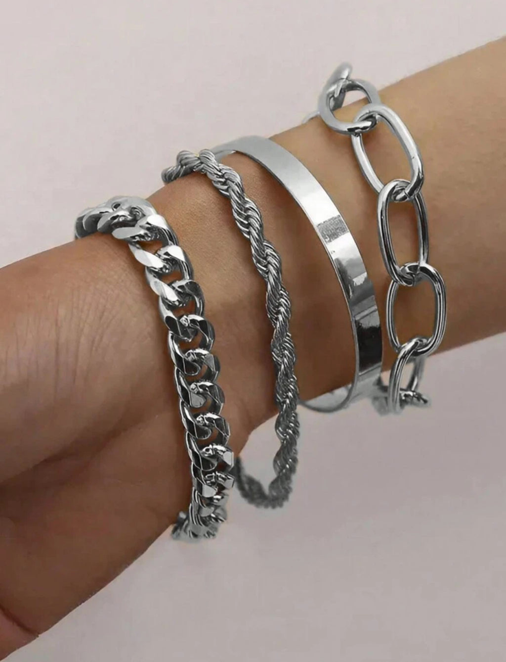 Set Bracciali Silver