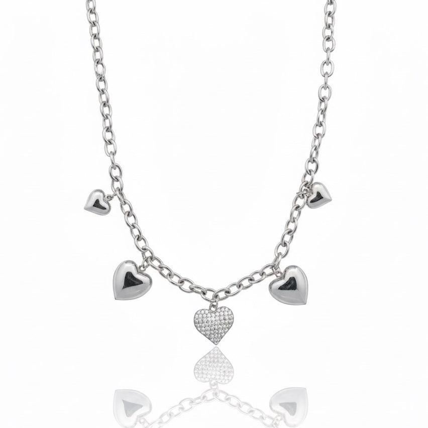 Collana Sonaglio Romantic Argento