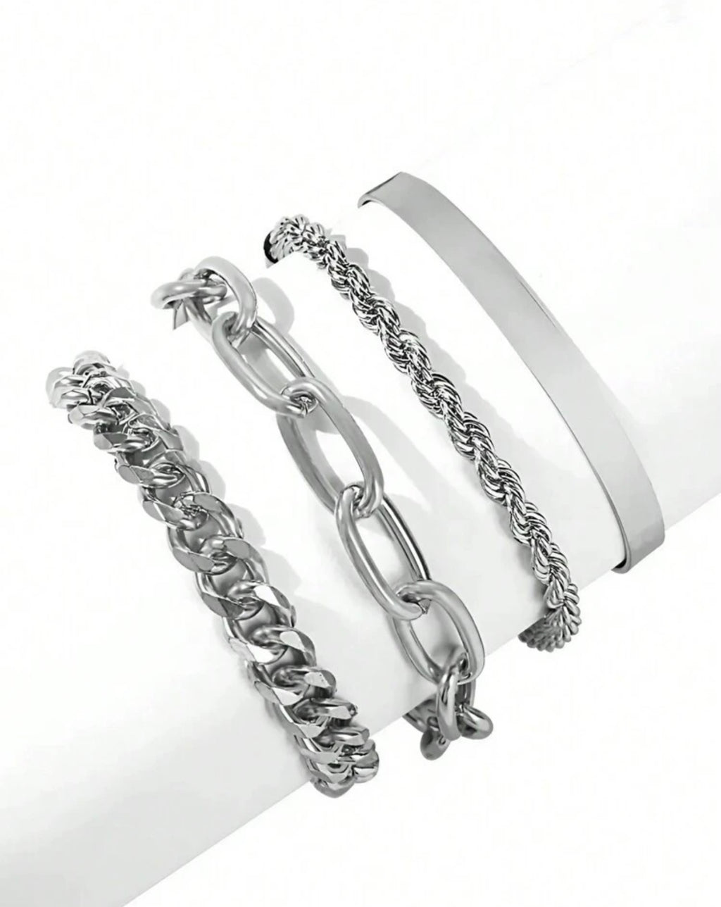 Set Bracciali Silver