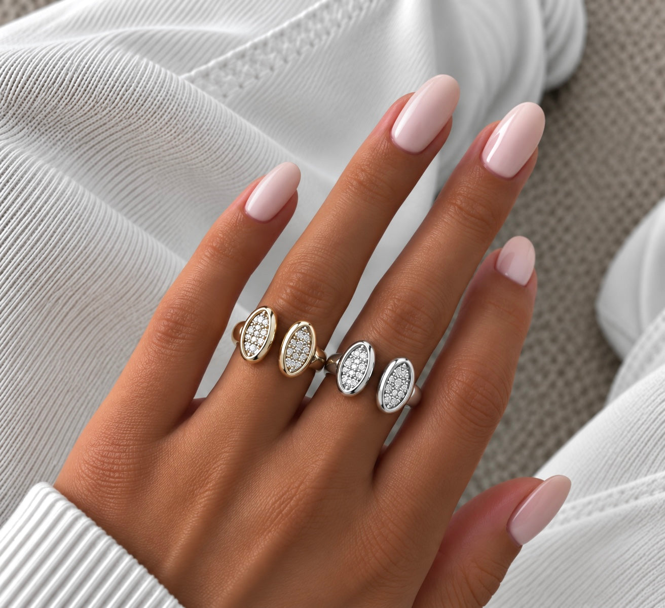 Anello Dual Zirconato