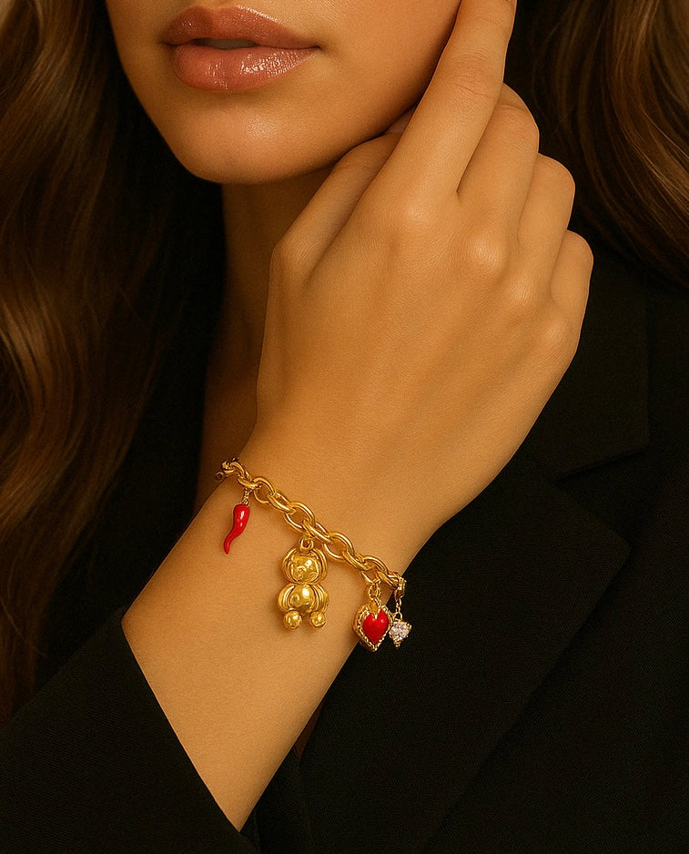 Bracciale Charm Destino Oro