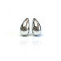 Silver drop earrings
