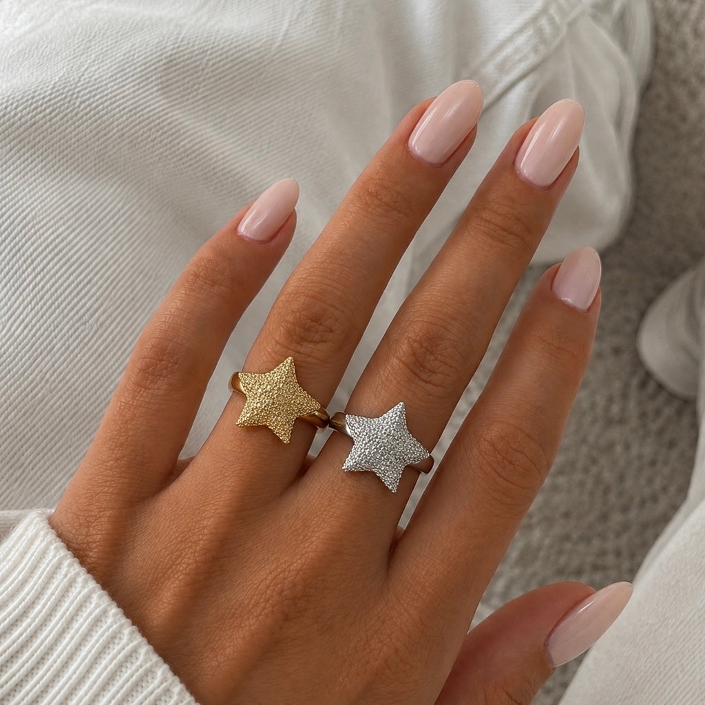 Anello Pavè Star