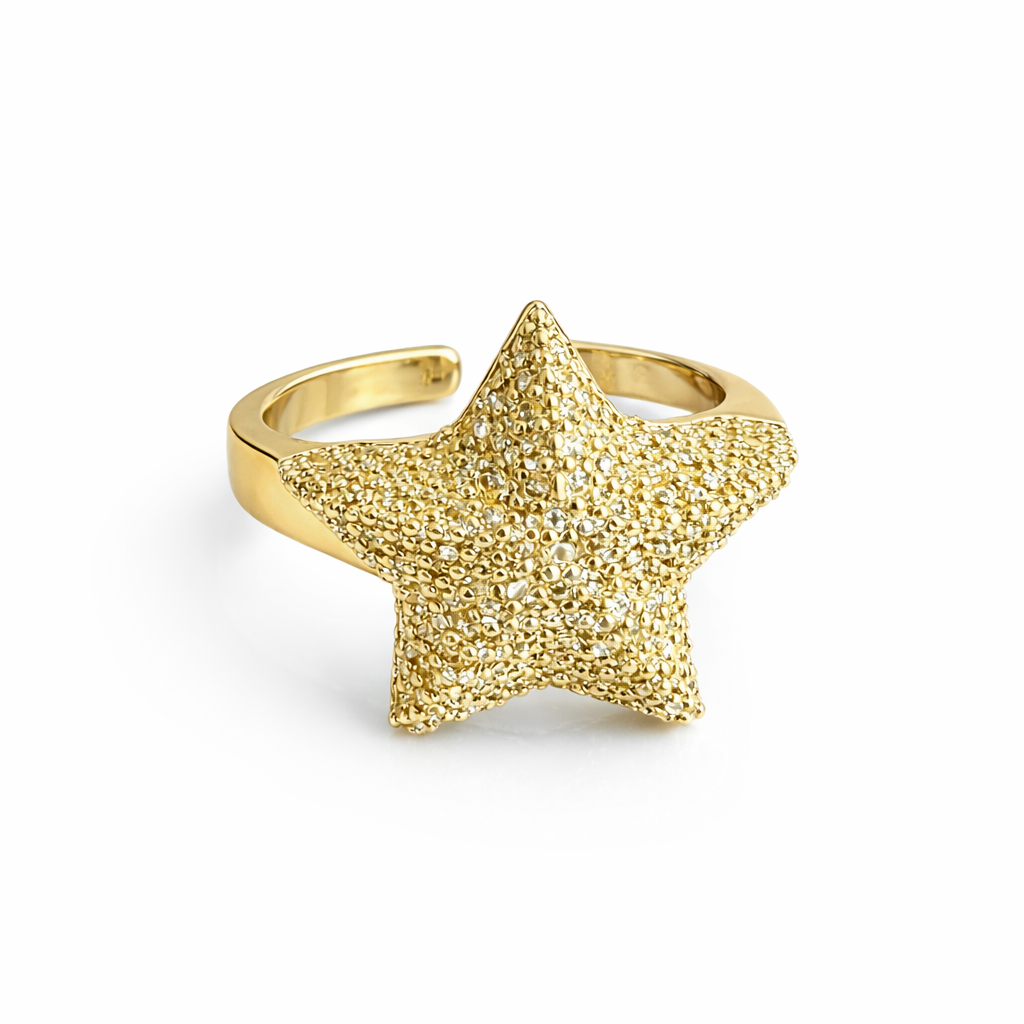 Anello Pavè Star