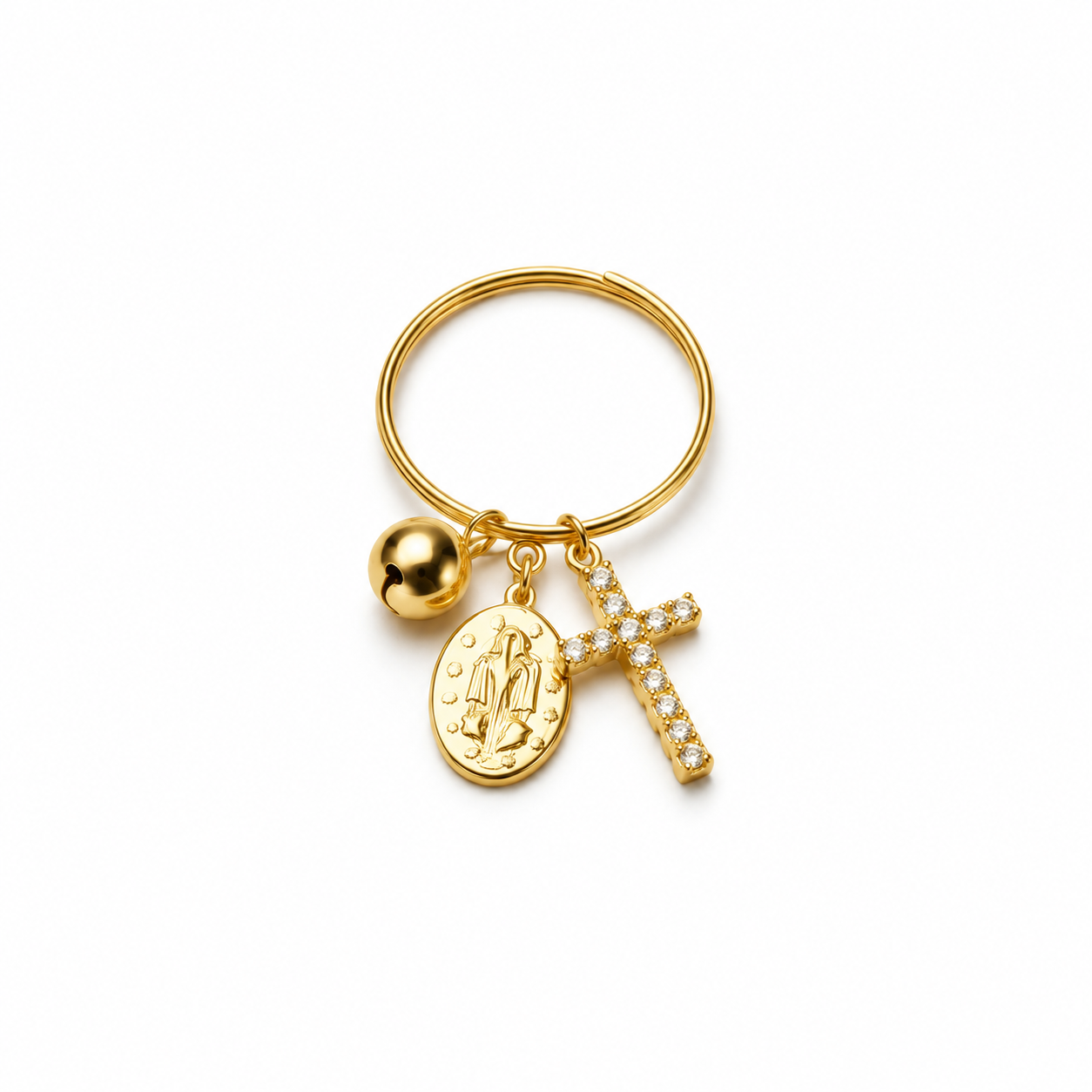 Anello Charm Pendente
