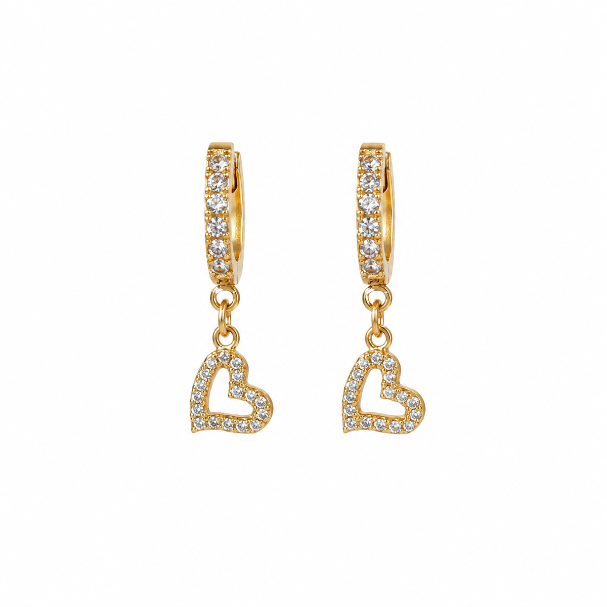 Orecchini Amour Zirconati