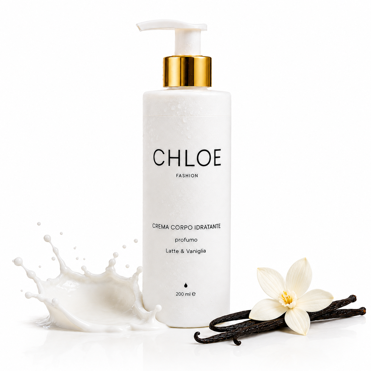 Crema Corpo Latte e Vaniglia