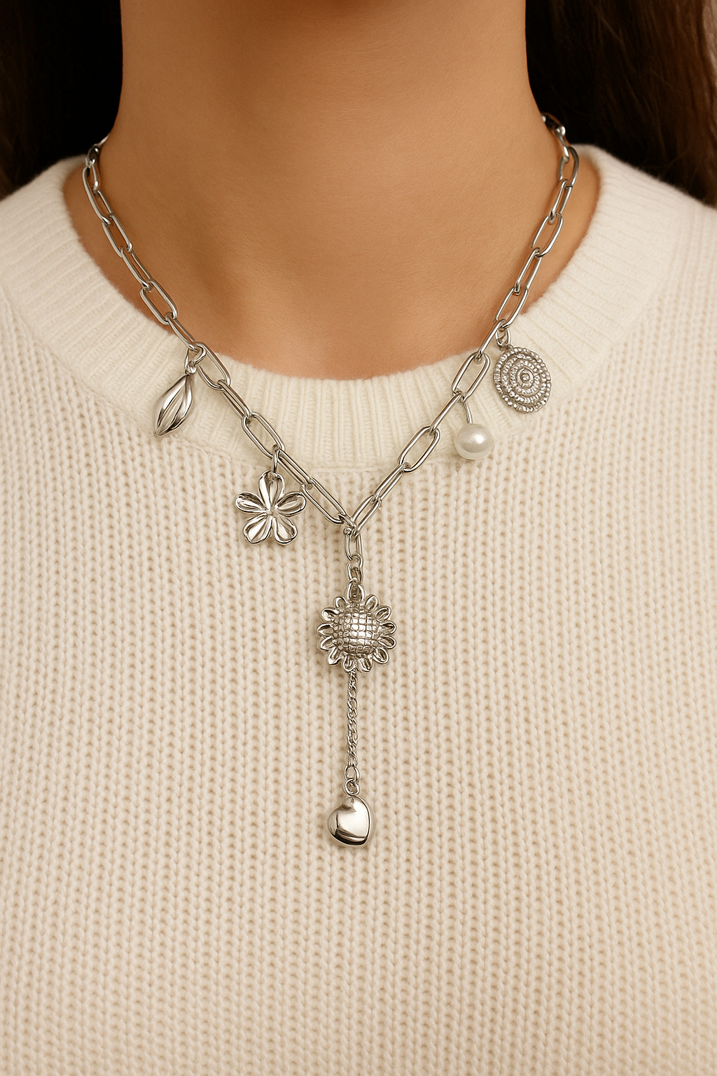 Collana Primavera Argento