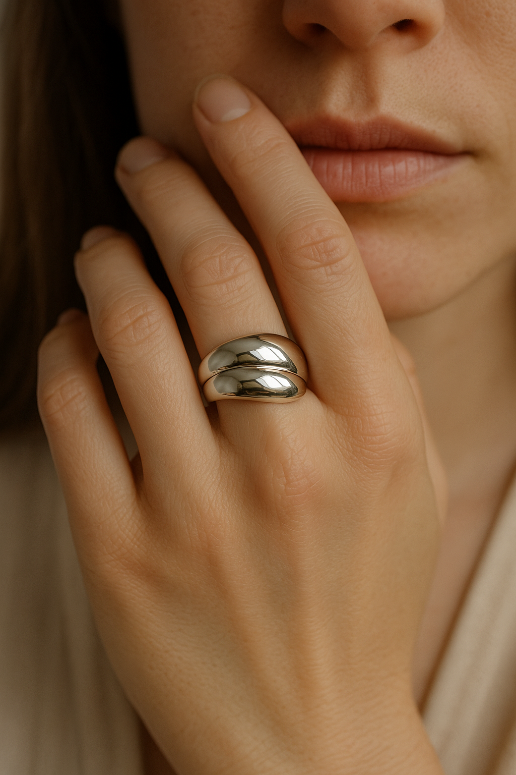 Calliope Ring Silber