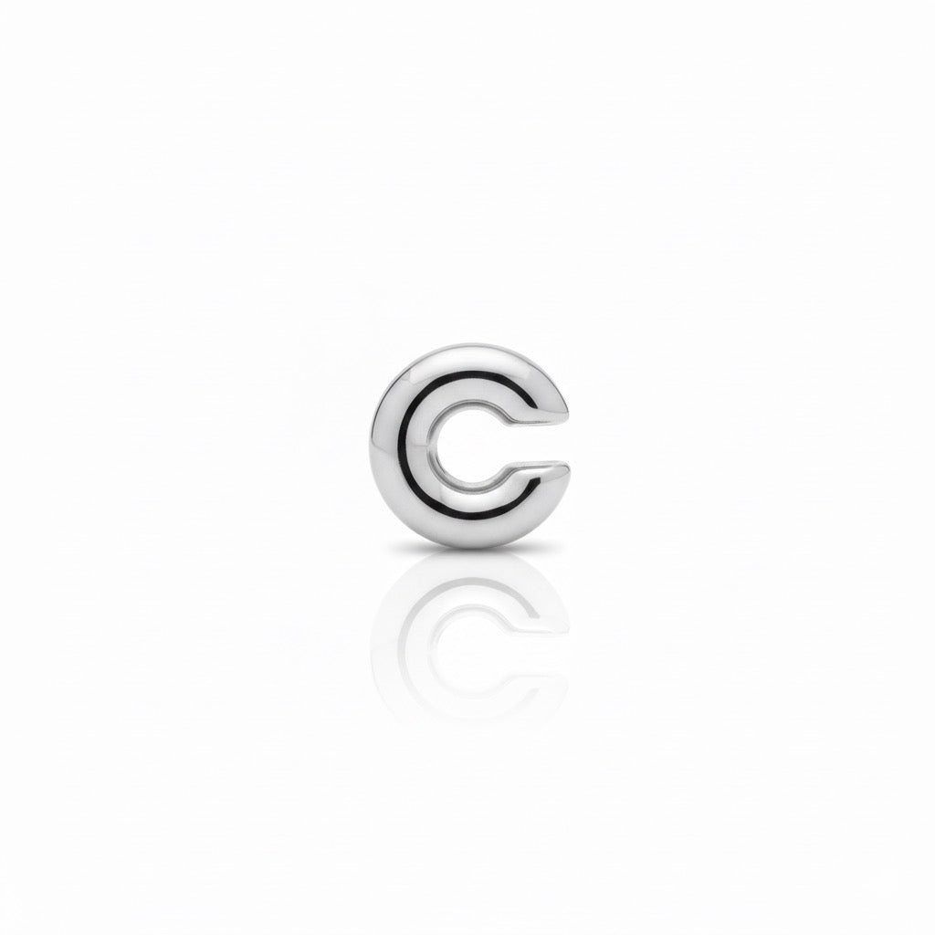 EarCuff Liscio Argento