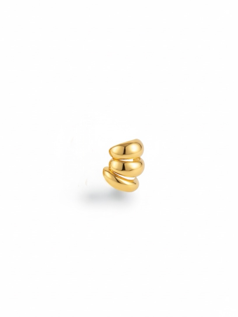 EarCuff Triple Oro