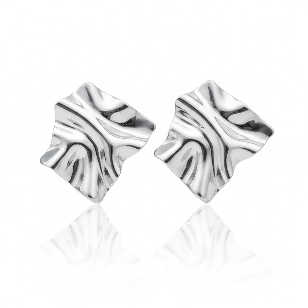 Orecchini Irregular Argento