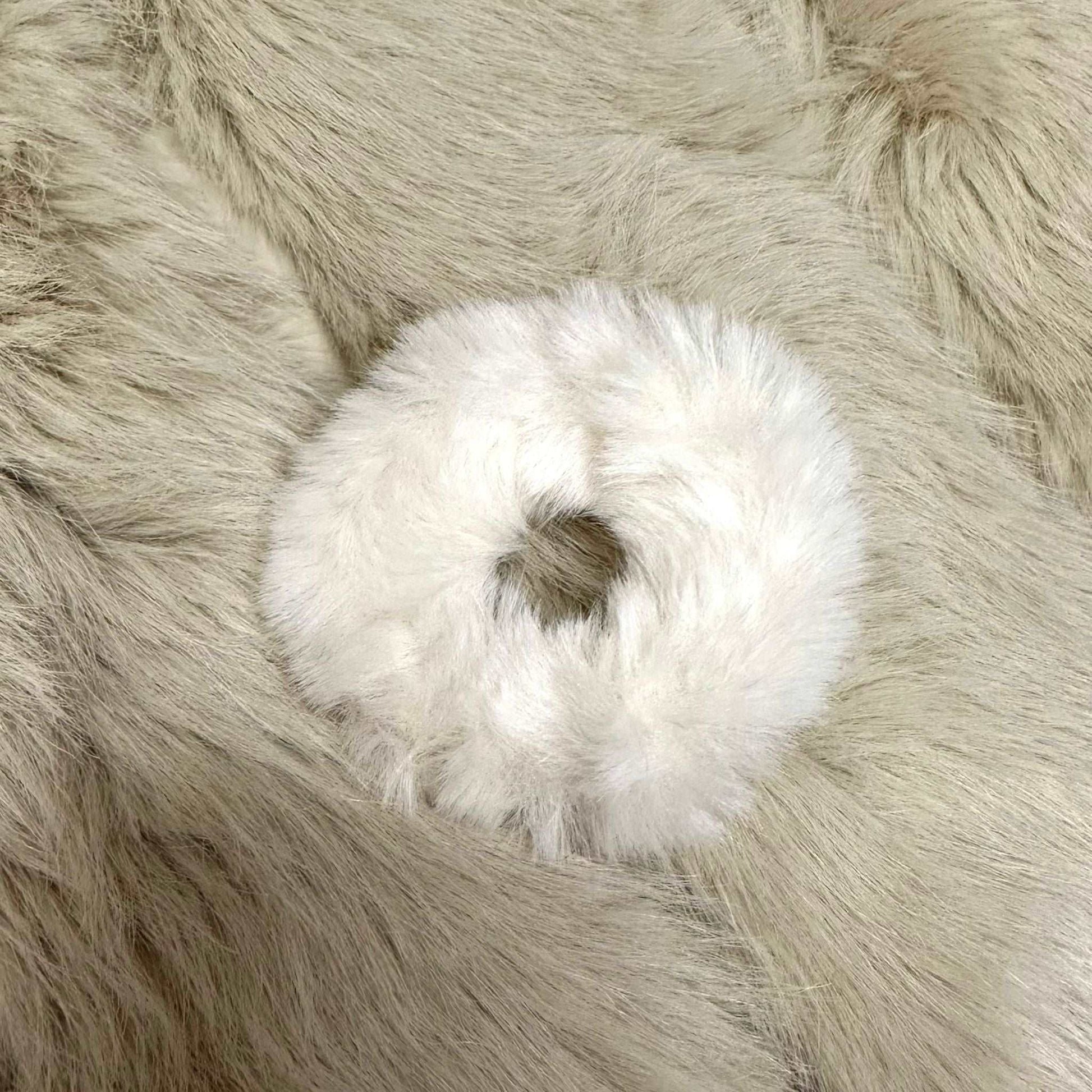 Elastico Peluche bianco