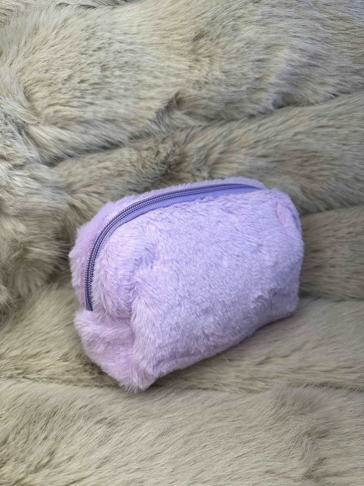 Pochette Peluche lilla