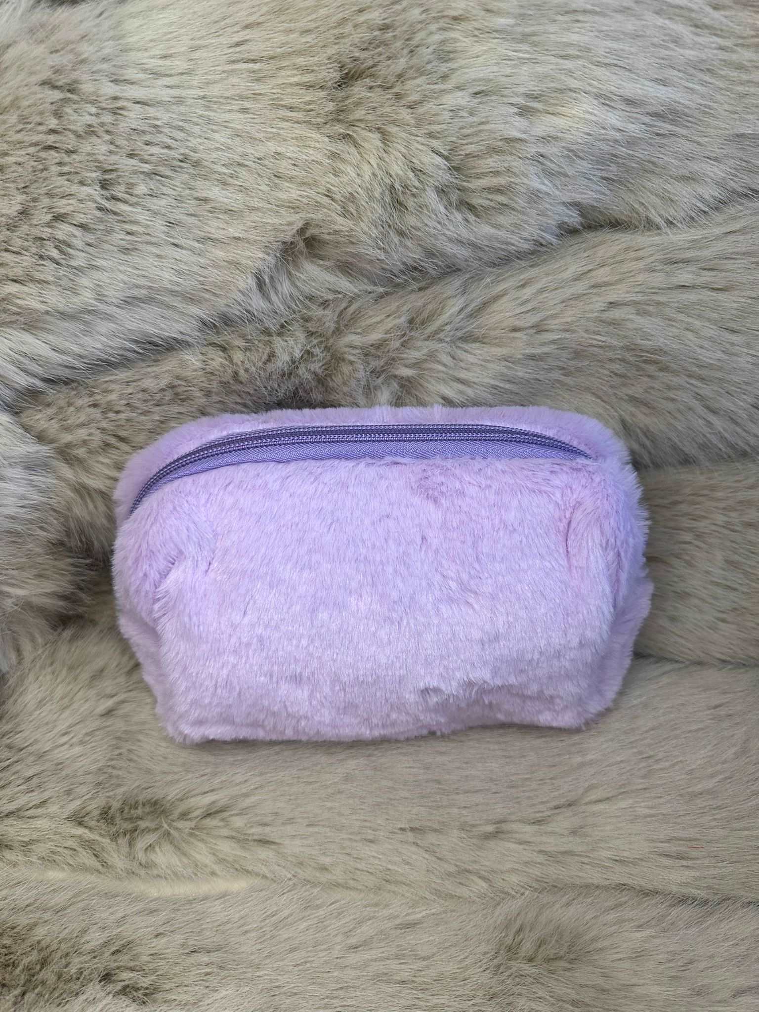 Pochette Peluche lilla