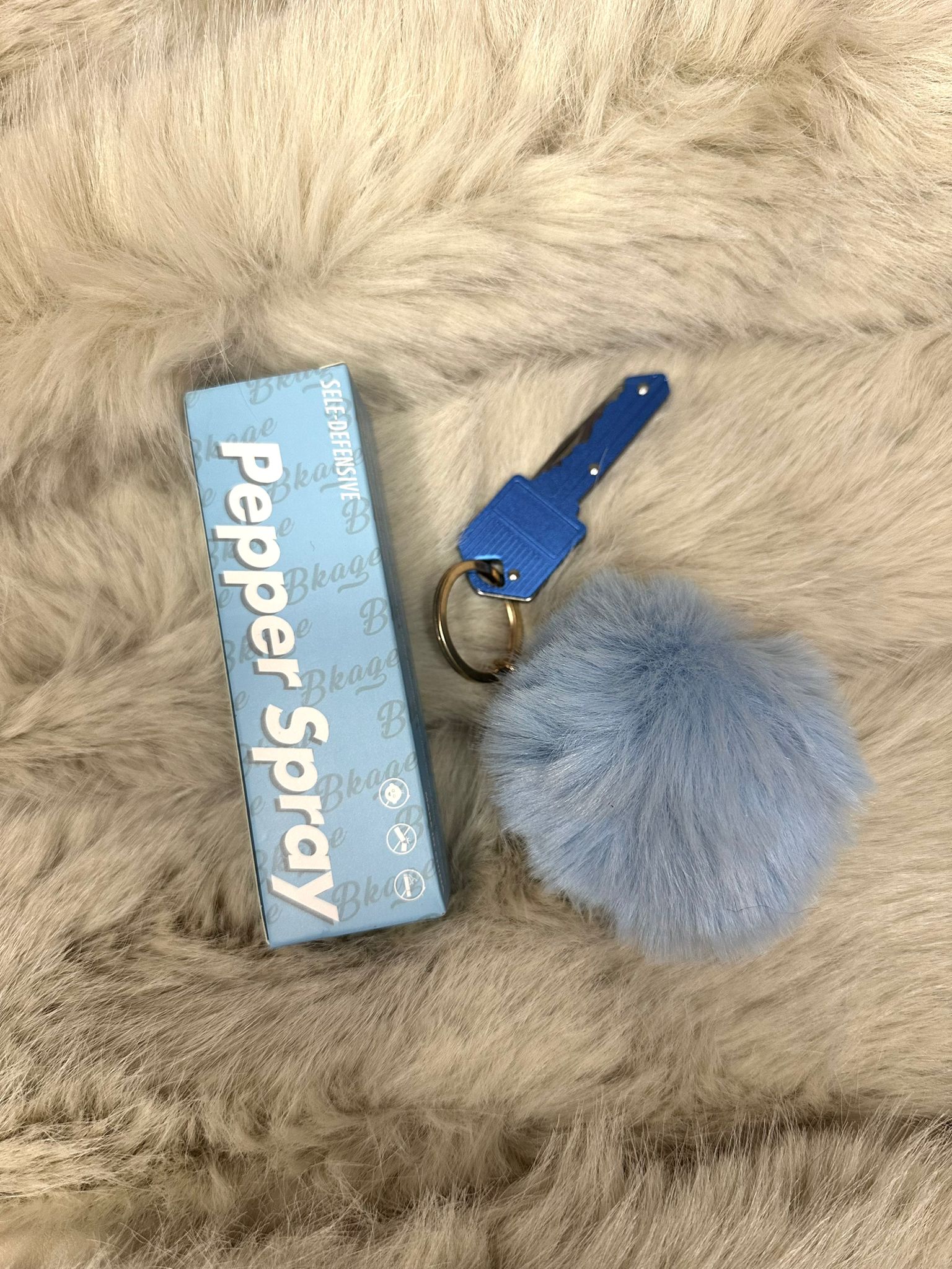 Graues Pfefferspray