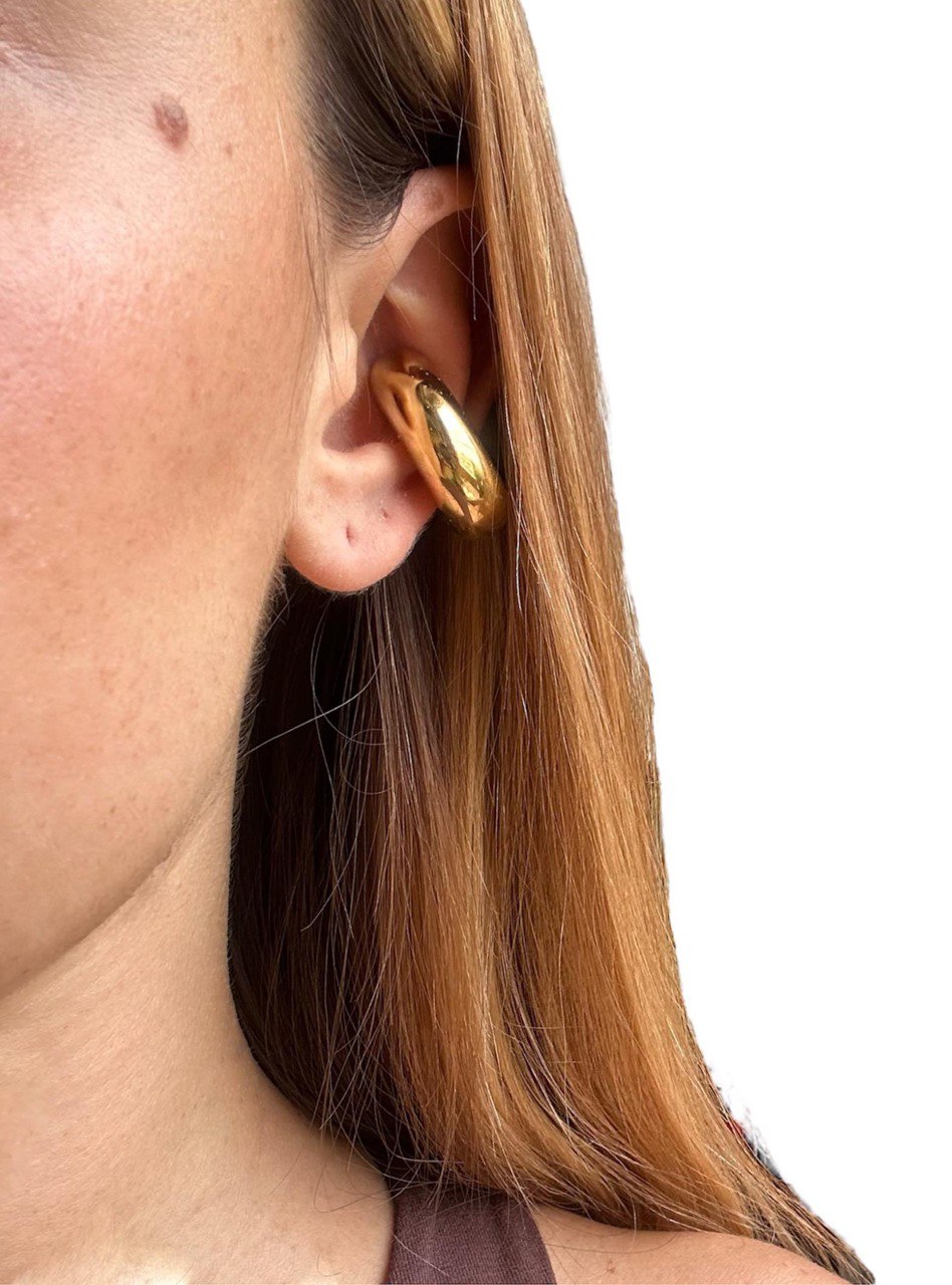EarCuff Liscio Oro