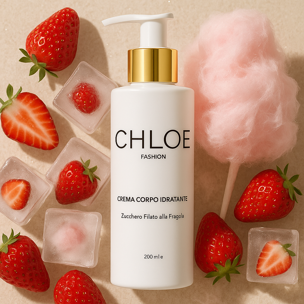 Crema Corpo Zucchero Filato alla Fragola