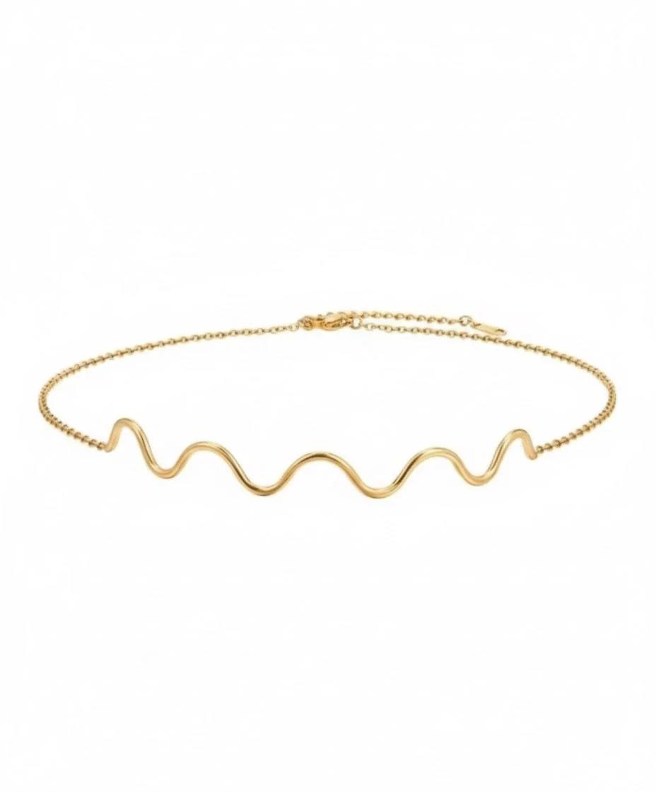 White Heart Necklace